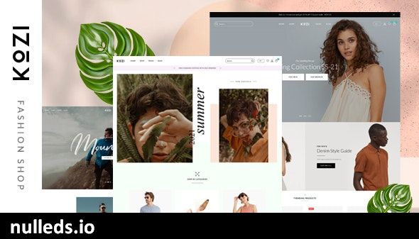 Kozi - Elementor Fashion Store WordPress Theme