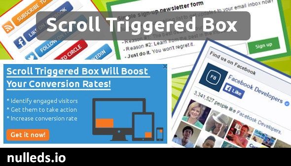 Scroll Triggered Box for Drupal