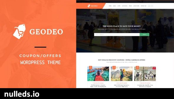 Geodeo - Coupons & Deals WordPress Theme