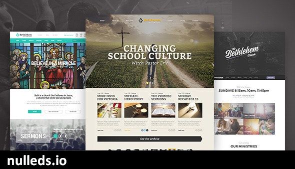 Bethlehem - Church WordPress Theme