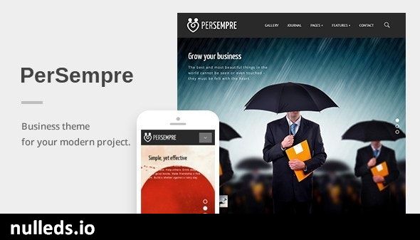 PerSempre - Responsive WordPress Theme For Your Business