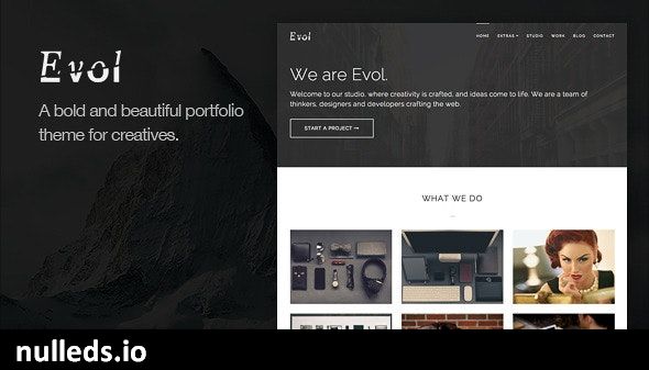 Evol - Agency & Freelance Portfolio Theme