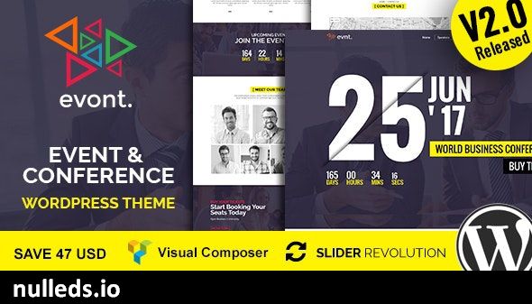 Evont - Event And Conference WordPress Theme