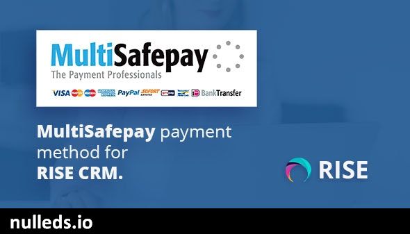 MultiSafepay payment method for RISE CRM