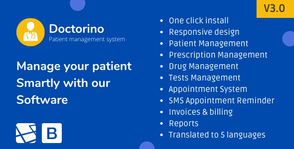 Doctorino - Doctor Chamber / Patient Management System