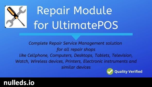 Advance Repair module for UltimatePOS