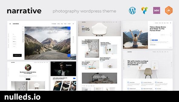 Narrative - Photography WordPress