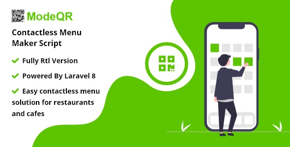ModeQR - Contactless Menu Maker Script