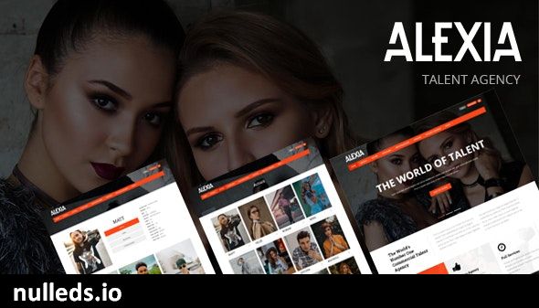 Alexia - Model Agency WordPress Theme