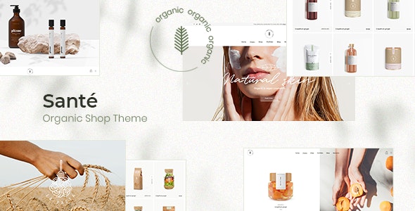 Santé - Organic Shop Theme