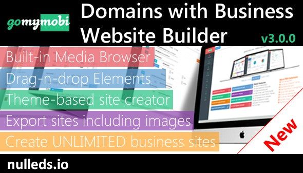 gomymobiBSB: Drag-n-Drop Business Webite Builder