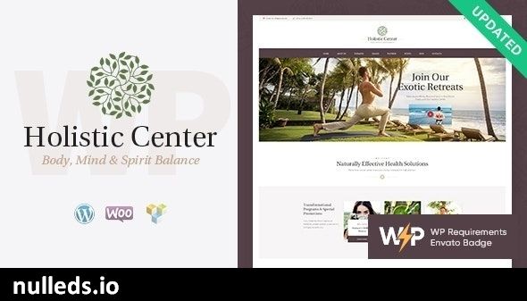 Holistic Center - Wellness and Spa Salon WordPress Theme