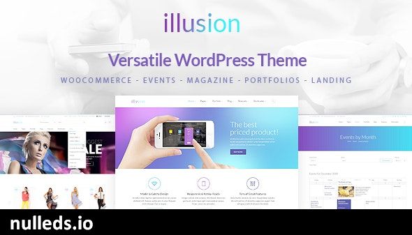 illusion - Multipurpose Corporate and Woocommerce Theme