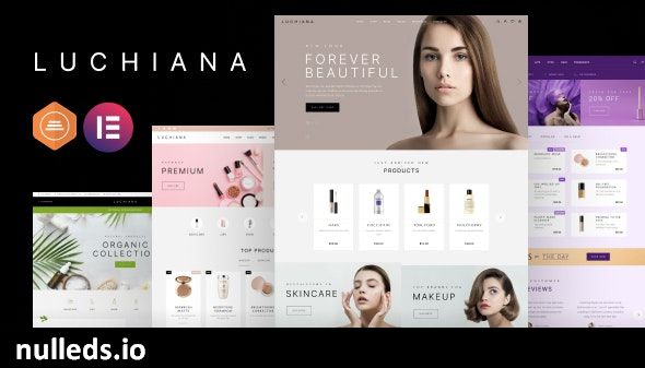 Luchiana - Cosmetics Beauty Shop Theme