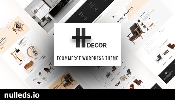 H Decor - Creative WP Theme for Furniture Business Online