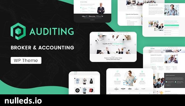 Auditing | Accounting Consultant, Finance WordPress Theme