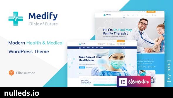 Medify - Health & Clinic WordPress Theme