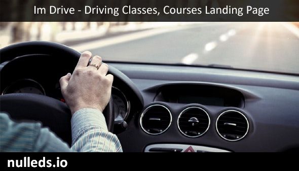 ImDrive - Driving School WordPress Theme