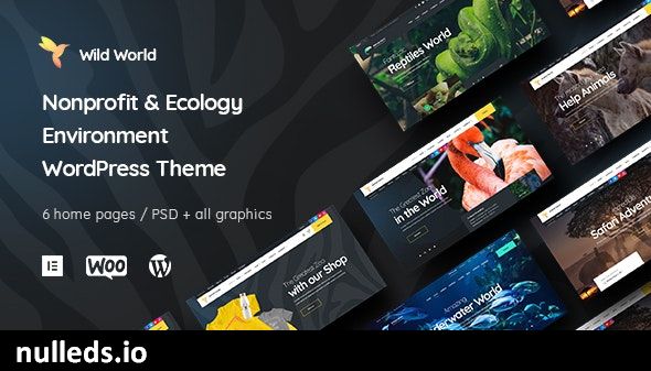 WildWorld | Nonprofit & Ecology WordPress Theme