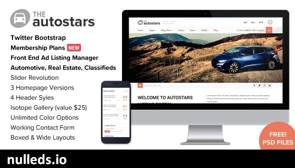 Auto Stars - Car Dealership and Listings WP Theme