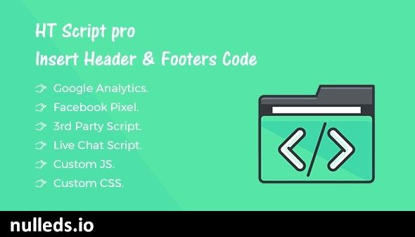 HT Script Pro - Insert Headers and Footers Code