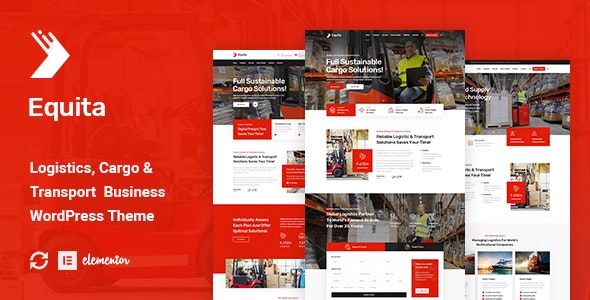 v1.1 Equita - Logistics Cargo WordPress Theme