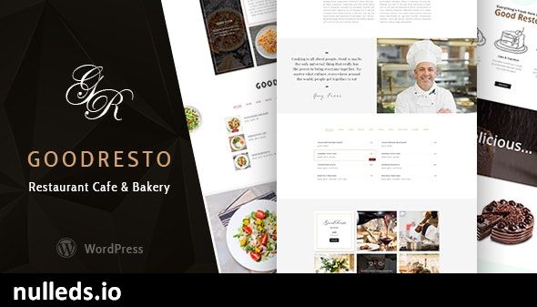 GoodResto - Restaurant WordPress Theme + Woocommerce