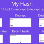 MyHash - Encrypt & Decrypt Text Online - Laravel & VueJS - Material Design - Support API