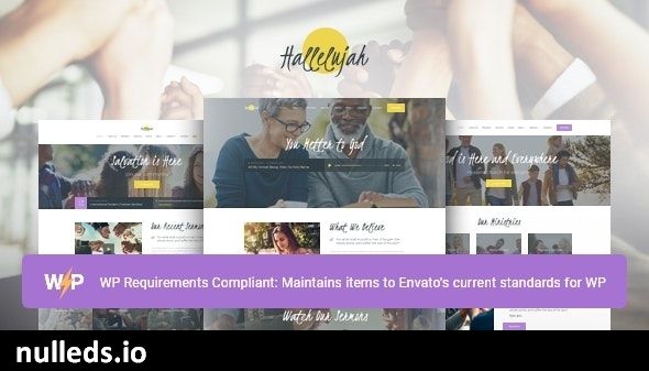 Hallelujah | Church & Religion WordPress Theme