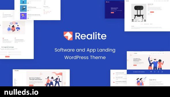 Realite - A WordPress Theme for Startups