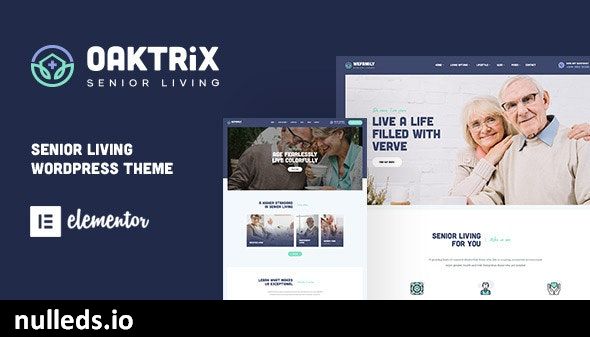 OakTrix - Senior Care WordPress Theme