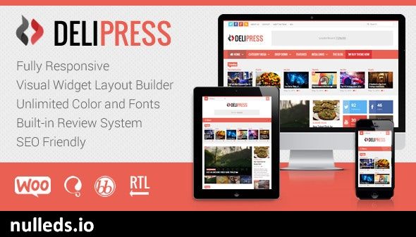 DeliPress - Magazine and Review WordPress Theme