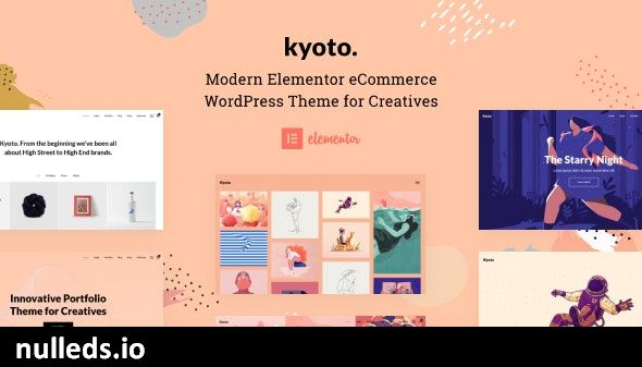 Kyoto - Innovative Portfolio Theme for Creatives