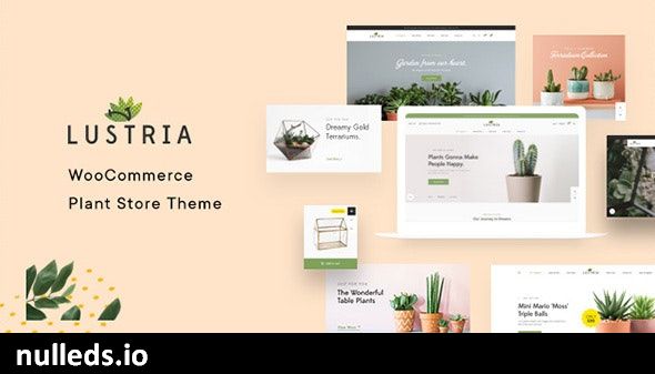 Lustria - MultiPurpose Plant Store WordPress Theme