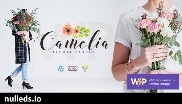 Camelia | A Floral Studio Florist WordPress Theme