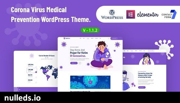 Korisna - Virus Medical Prevention WordPress Theme