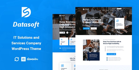 Datasoft - IT Solutions & Services WordPress Theme