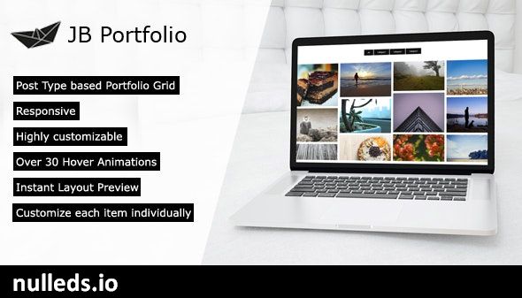 JB Portfolio - a filterable Portfolio Plugin for WordPress