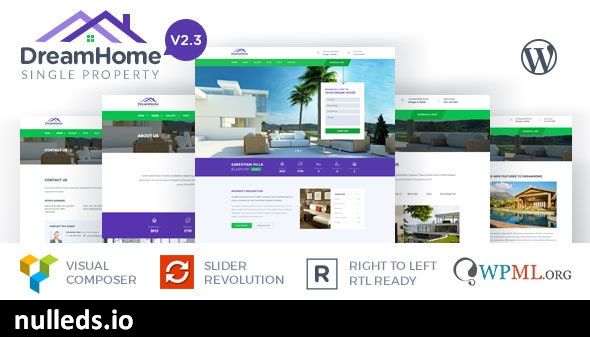 DreamHome - Single Property WordPress Theme