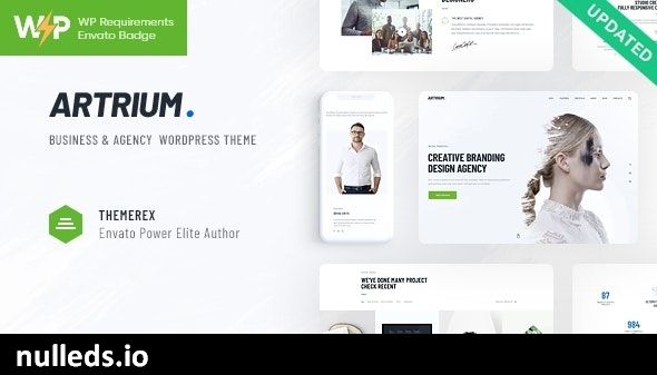 Artrium | Creative Agency & Web Studio WordPress Theme