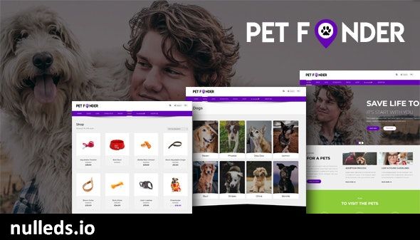 Petfinder - Pet Adoption WordPress  CMS Theme