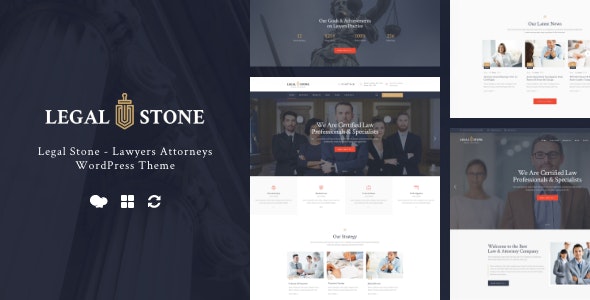 Legal Stone | Lawyers & Attorneys WordPress Theme