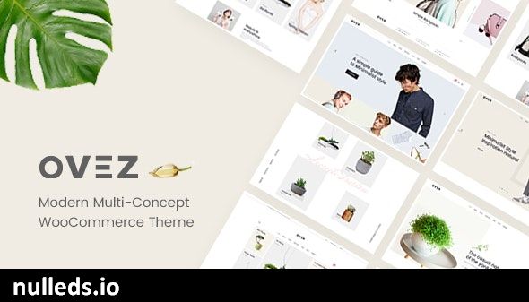 Ovez - Modern Multi-Concept WooCommerce Theme