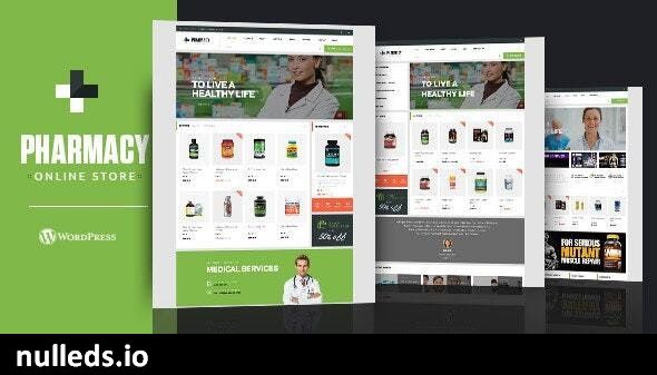 Pharmacy WooCommerce WordPress Responsive Theme