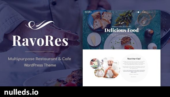 RavoRes - Multipurpose Restaurant & Cafe WordPress Theme