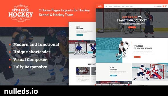 Let's Play | Hockey School & Winter Sports WordPress Theme