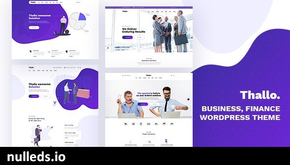 Thallo – Consulting & Finance WordPress Theme