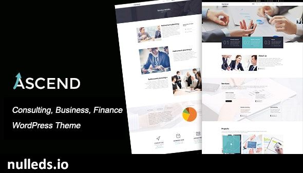 Ascend - Consulting & Finance WordPress Theme