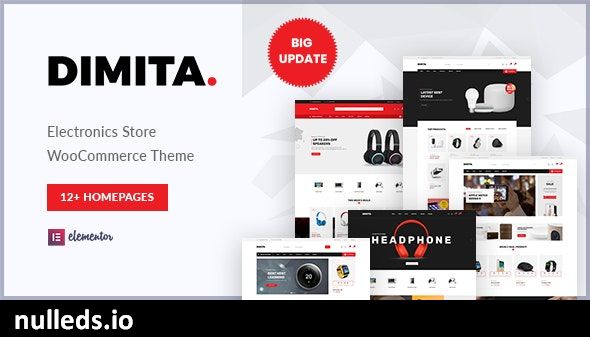 Dimita – Electronics WordPress Theme for WooCommerce