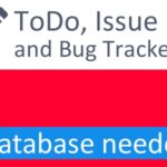 ToDo List, Issue and Bug Tracker